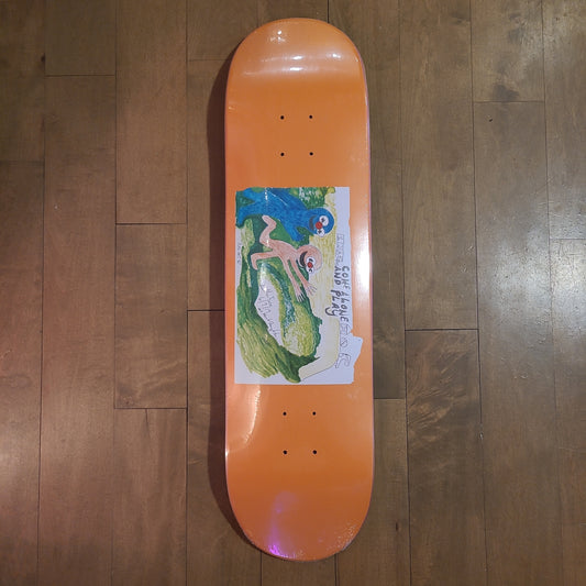 Glue - Ostrowski "Come Alone and Play" 8.25" Deck (Apricot)