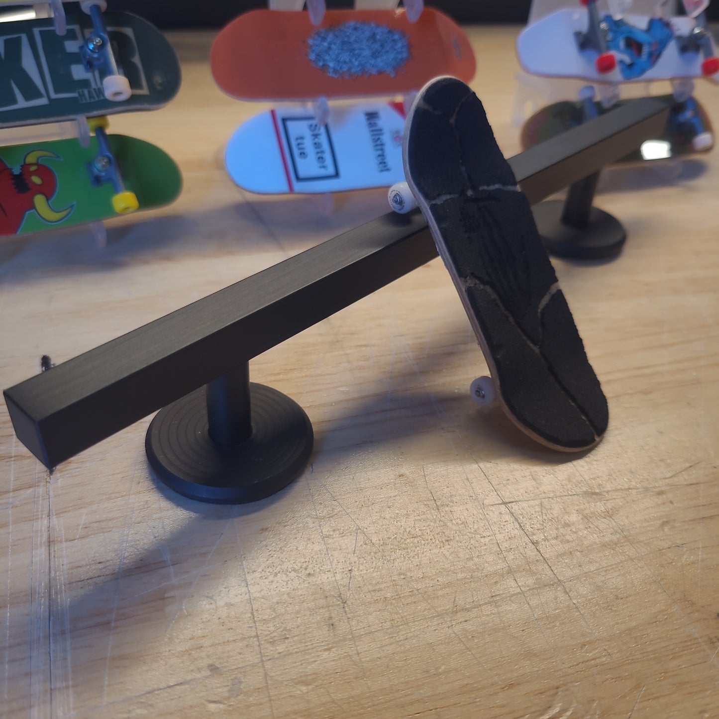 Fingerboard Flat Bar (Matte Black)