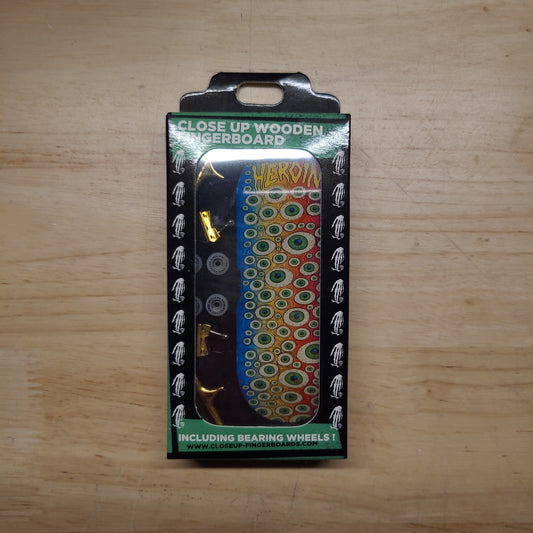 Close Up x Heroin - Eyeballer 34mm Complete Fingerboard