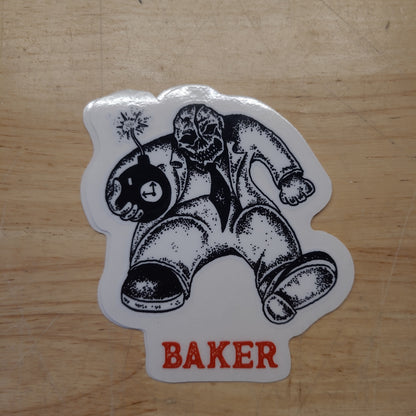 Baker - Time Bomb Stickers