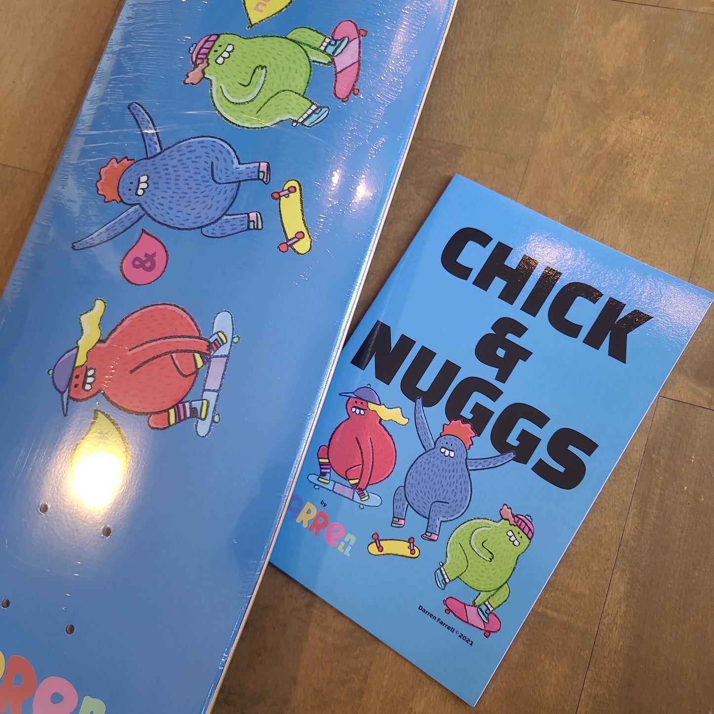 BBB - Darren Farrell Chick & Nuggs 8.5" Deck