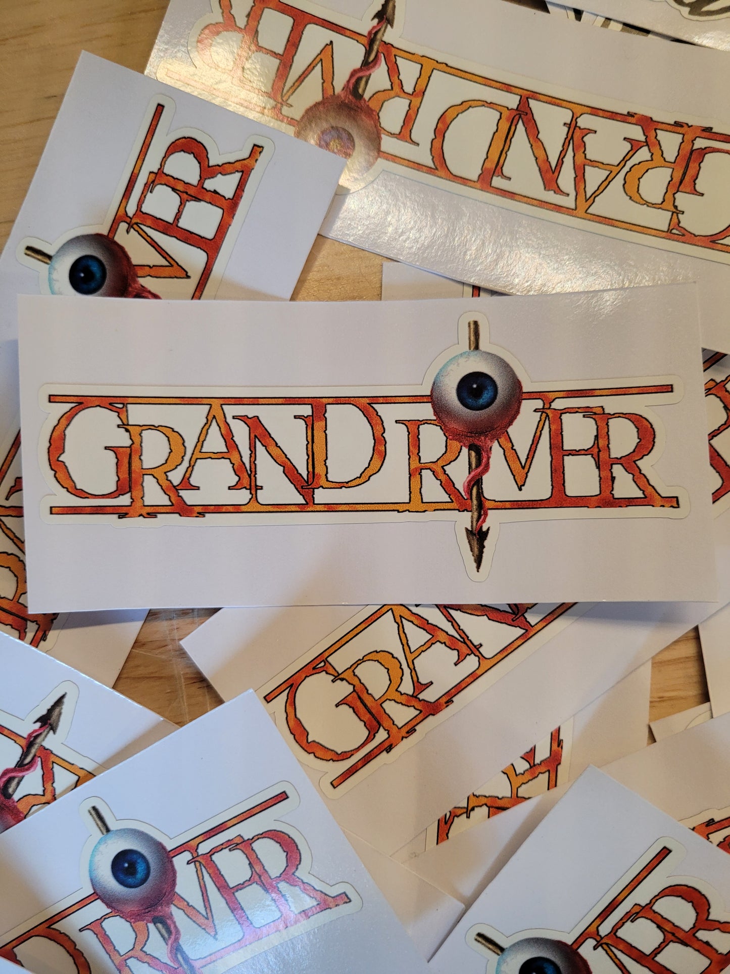 Grand River Stickers - Always Hard