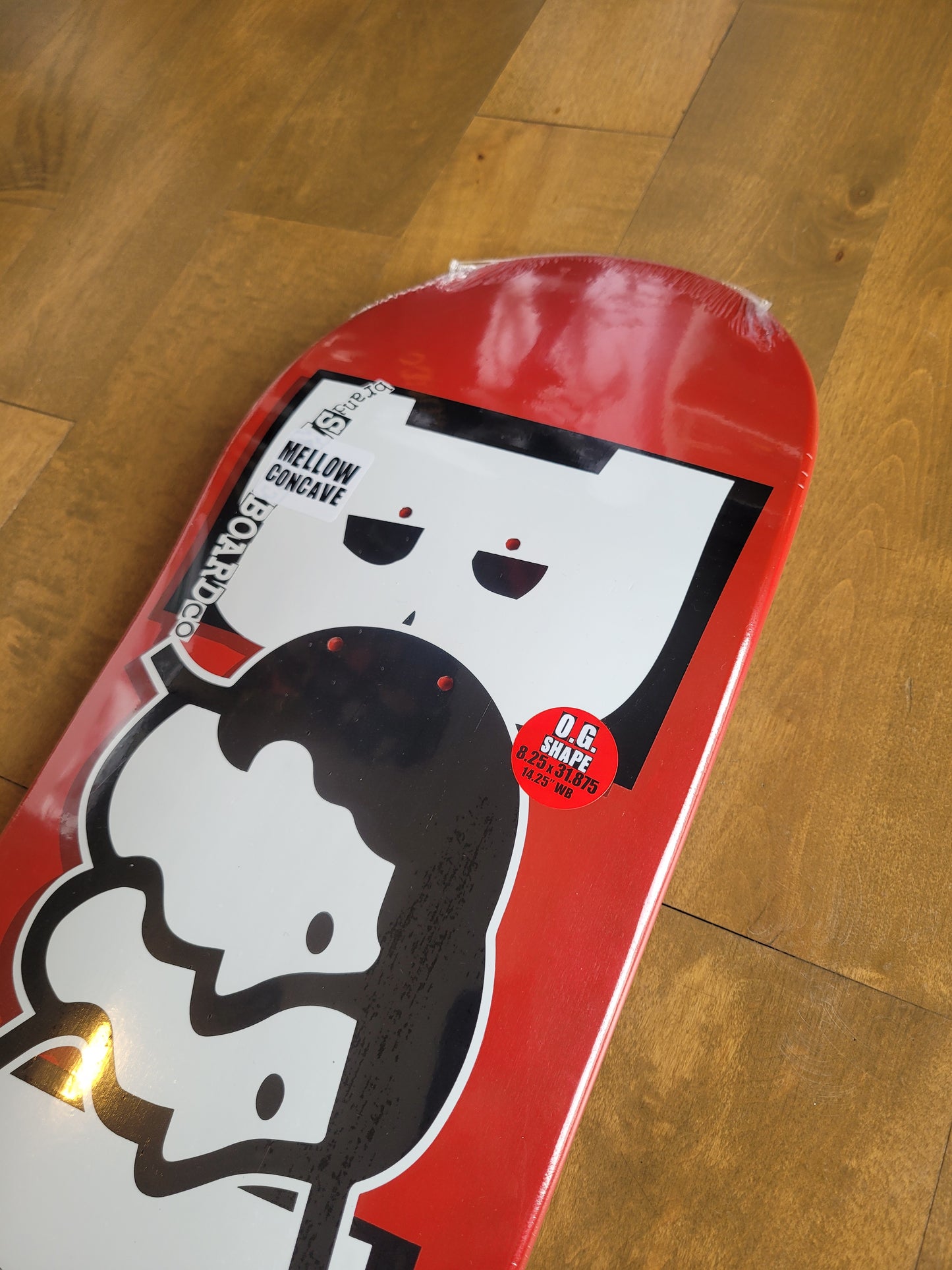 Baker x Mehrathon - Red Logo Deck 8.25" Deck (Dipped)