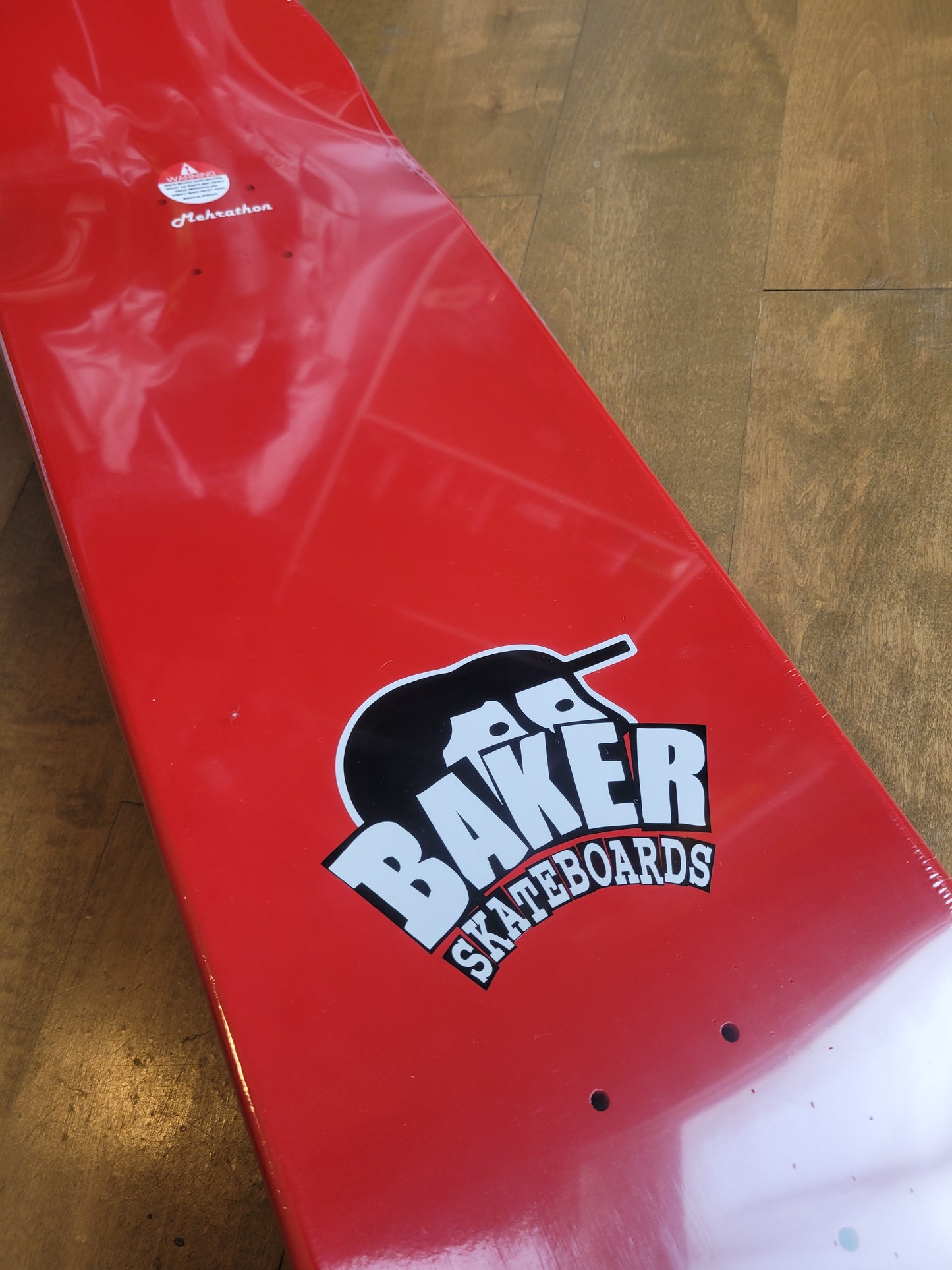 Baker x Mehrathon - Red Logo Deck 8.25" Deck (Dipped)