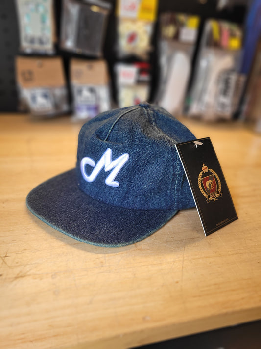 Mehrathon - Unconstructed Montreal Snapback (Washed Denim)