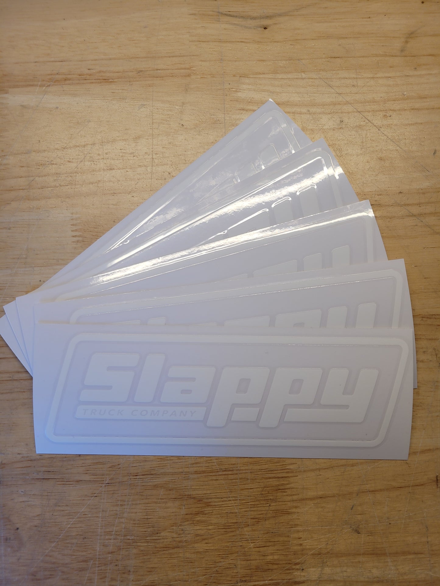 Slappy Trucks - OG Logo Die Cut Sticker