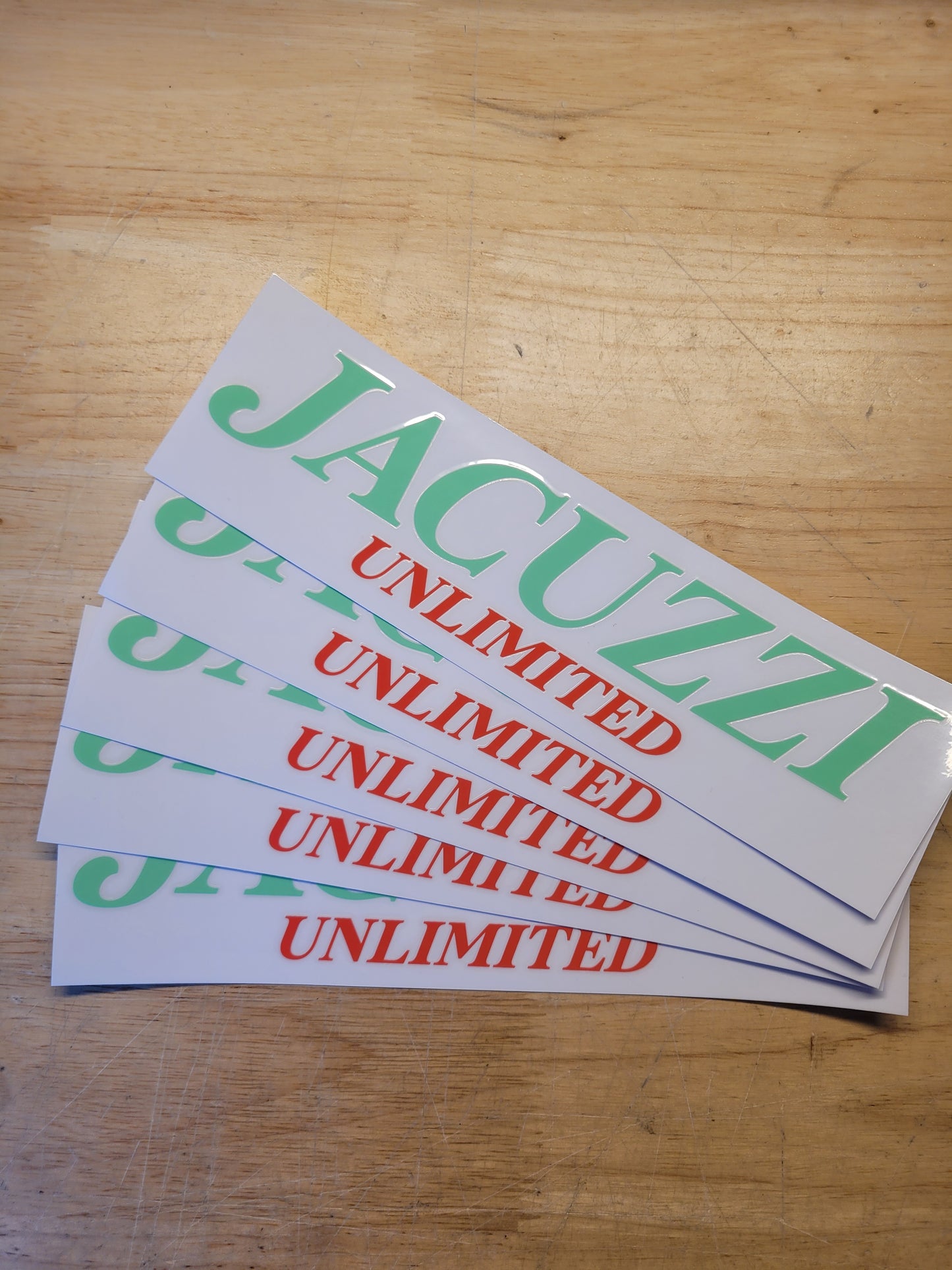 Jacuzzi - Flavor Vinyl Die-Cut Sticker