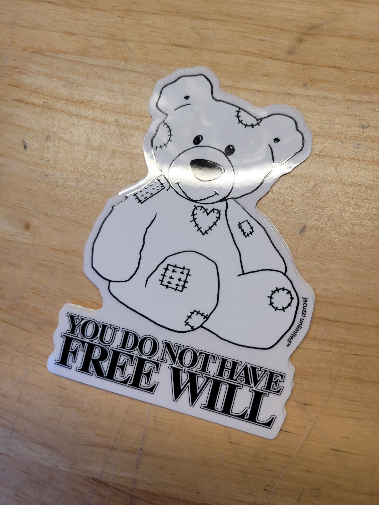 Jacuzzi - Free Will Stickers