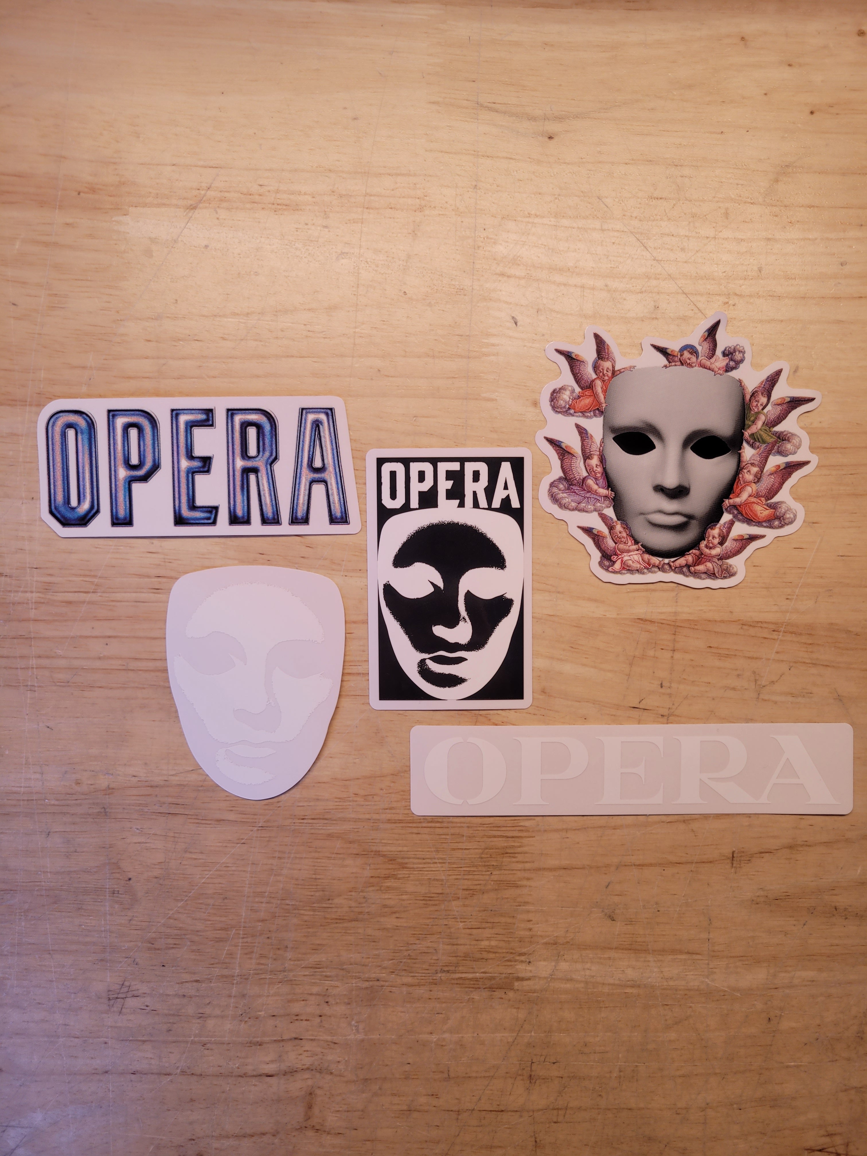 Opera Singer Sticker Opera - Stage Stickers – Grand River Skate Shop