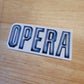 Opera - Stage Stickers