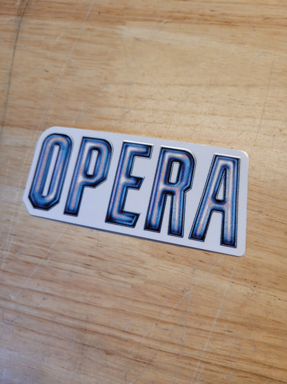 Opera - Stage Stickers