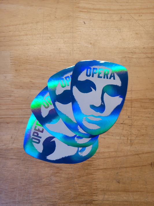 Opera - Mask Foil Sticker