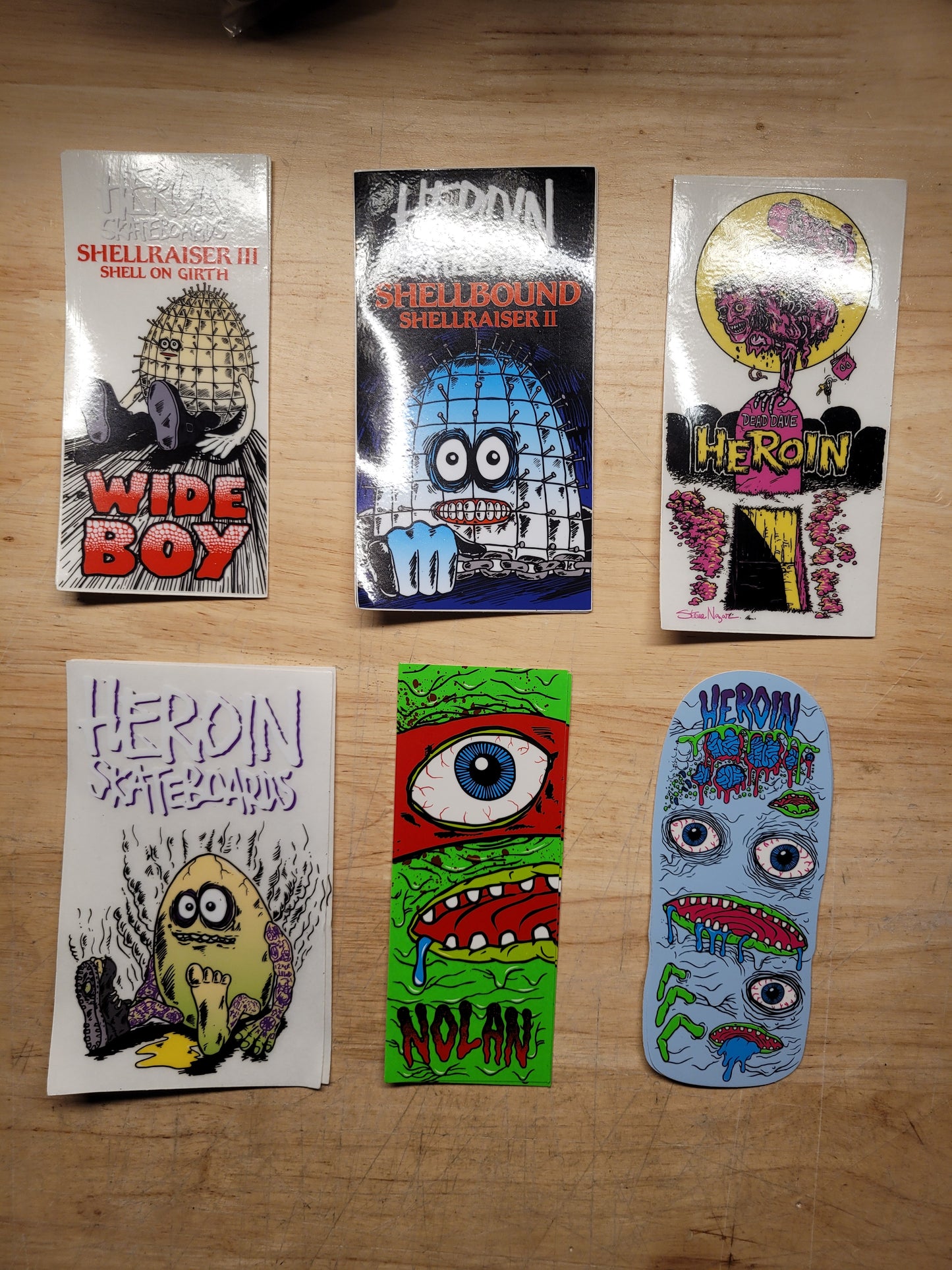 Heroin - Shellbound Stickers