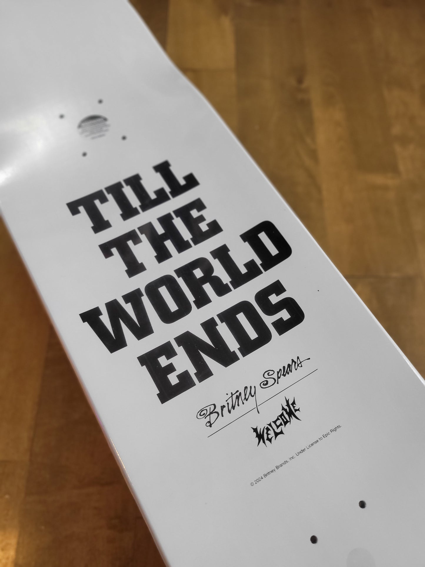 Welcome x Britney - Till The World Ends 8.75" Deck