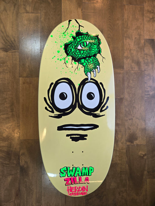 Heroin - Swamp-Zilla 13.0" Egg Deck