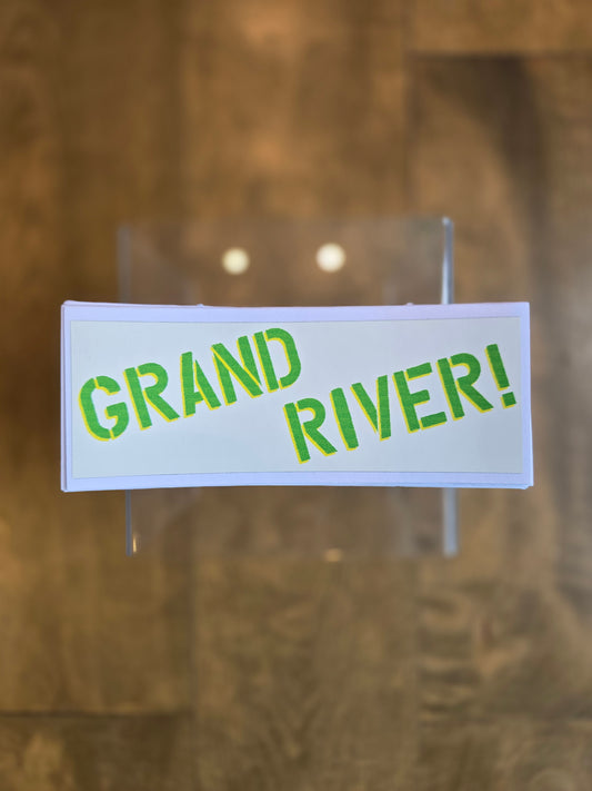 Grand River Stickers - OG Spray Logo