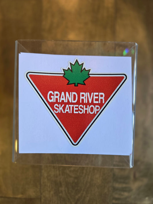 Grand River Stickers - Heritage Logo