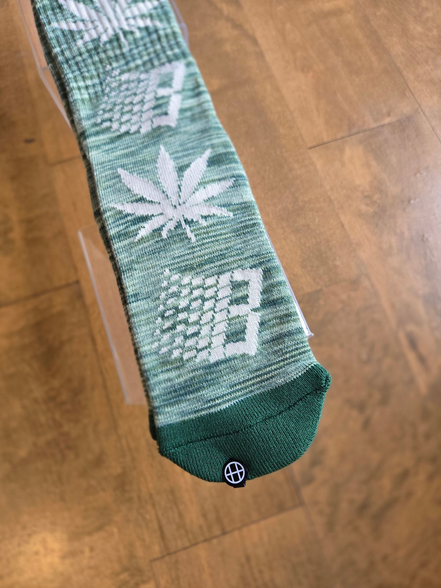 HUF x Bronze56K - Plantlife Marbled Sock (Green)