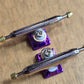 SHFB - Purple/Silver Inverted Kingpin Trucks