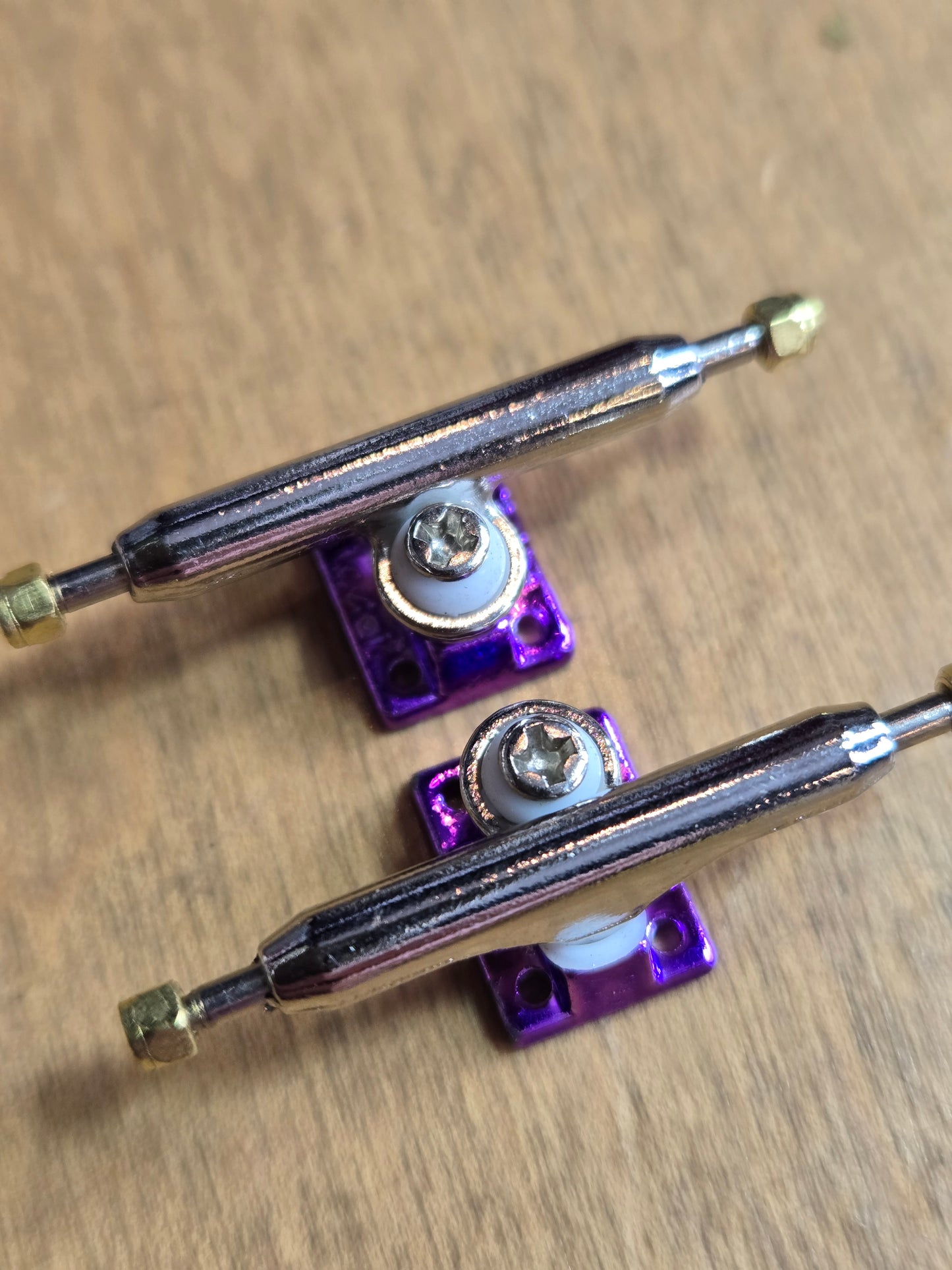 SHFB - Purple/Silver Inverted Kingpin Trucks