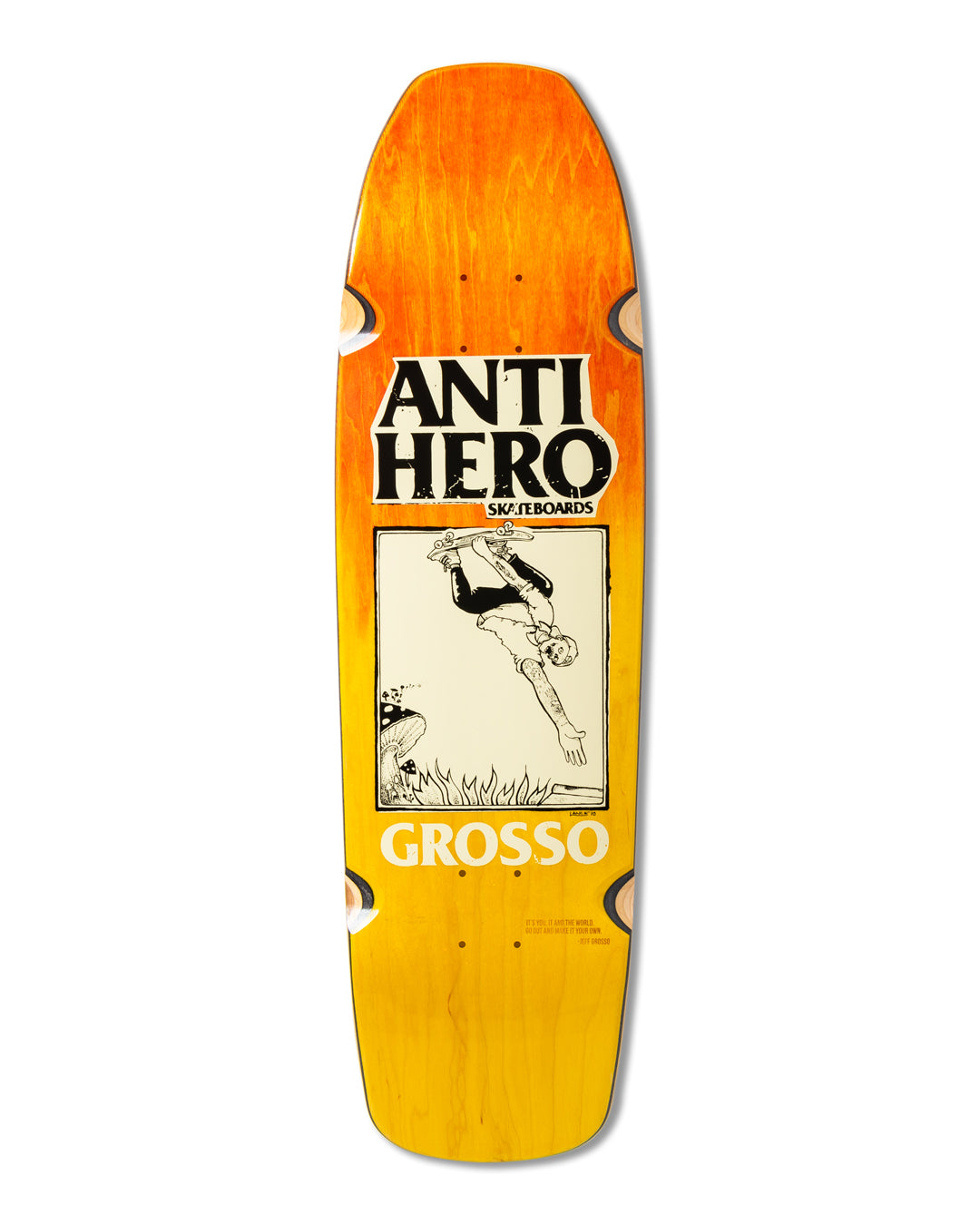 Anti-Hero SSD 2025 - Grosso Hand Plant 9.25" Shaped Deck