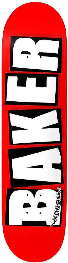 Baker - Brand Logo White 8.25" Deck