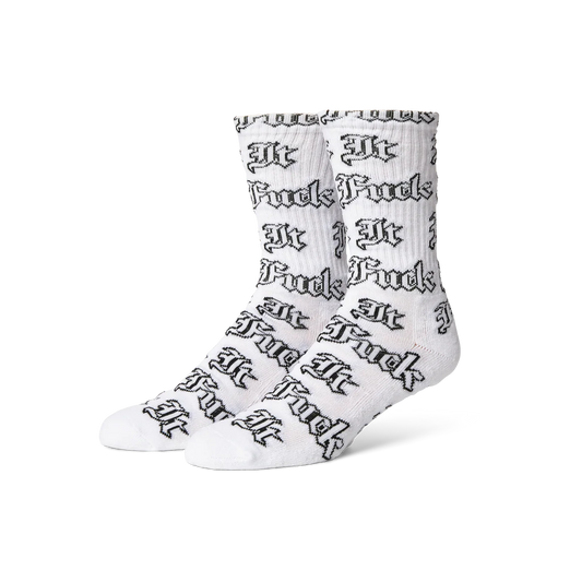HUF - Fuck It Olde English Socks