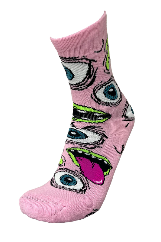 Heroin - Mutant Pink Socks