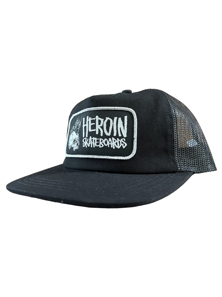 Heroin - Punk Skull Trucker Cap