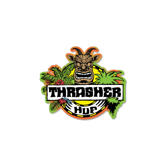 HUF x Thrasher Sticker