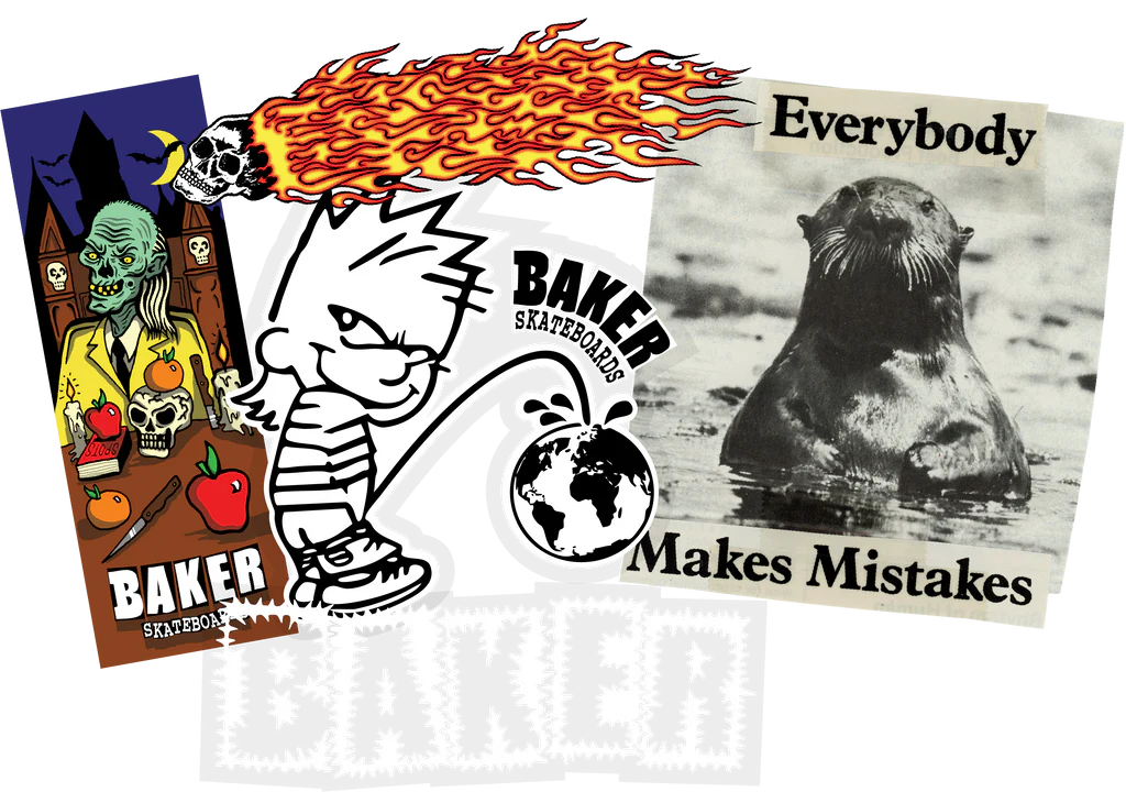 Baker - Whizz Kid Stickers