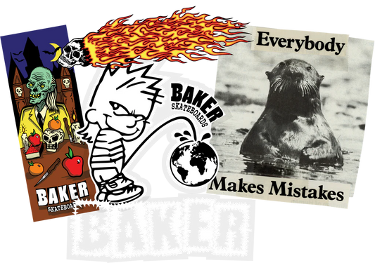 Baker - Whizz Kid Stickers