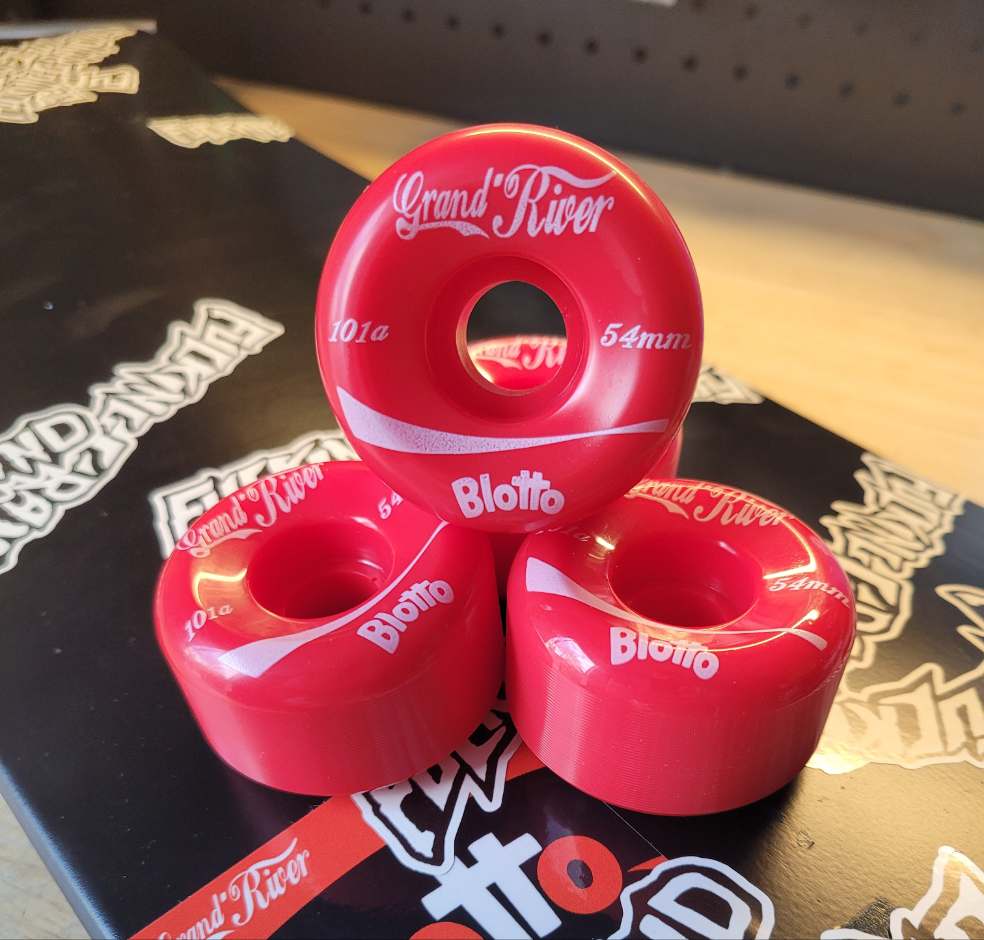 Blotto x Grand River - Original Logo 54mm 101A Wheels