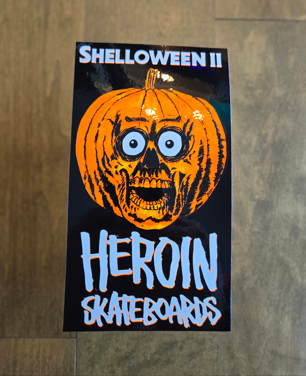 Heroin - Shelloween Stickers