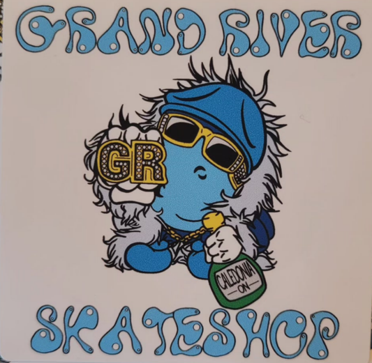 Grand River Stickers - Grand Willy