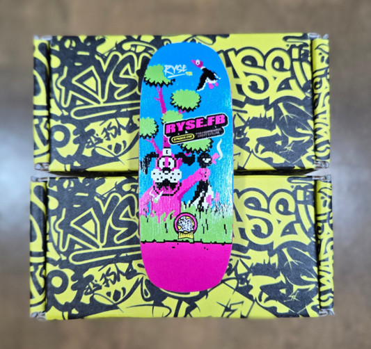 Ryse - Caught Duck 35mm Shaped Fingerboard Deck