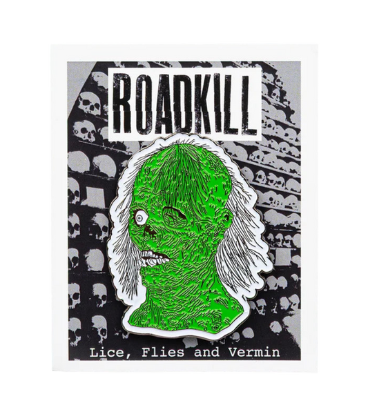 Roadkill - Oversized Zombie Badge Pin