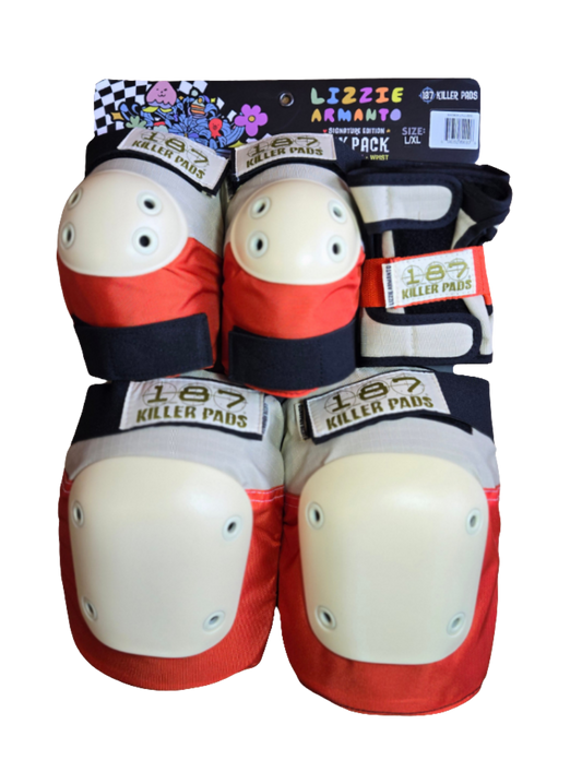 187 Killer Pads - Lizzie Armanto Six Pack Protective Gear