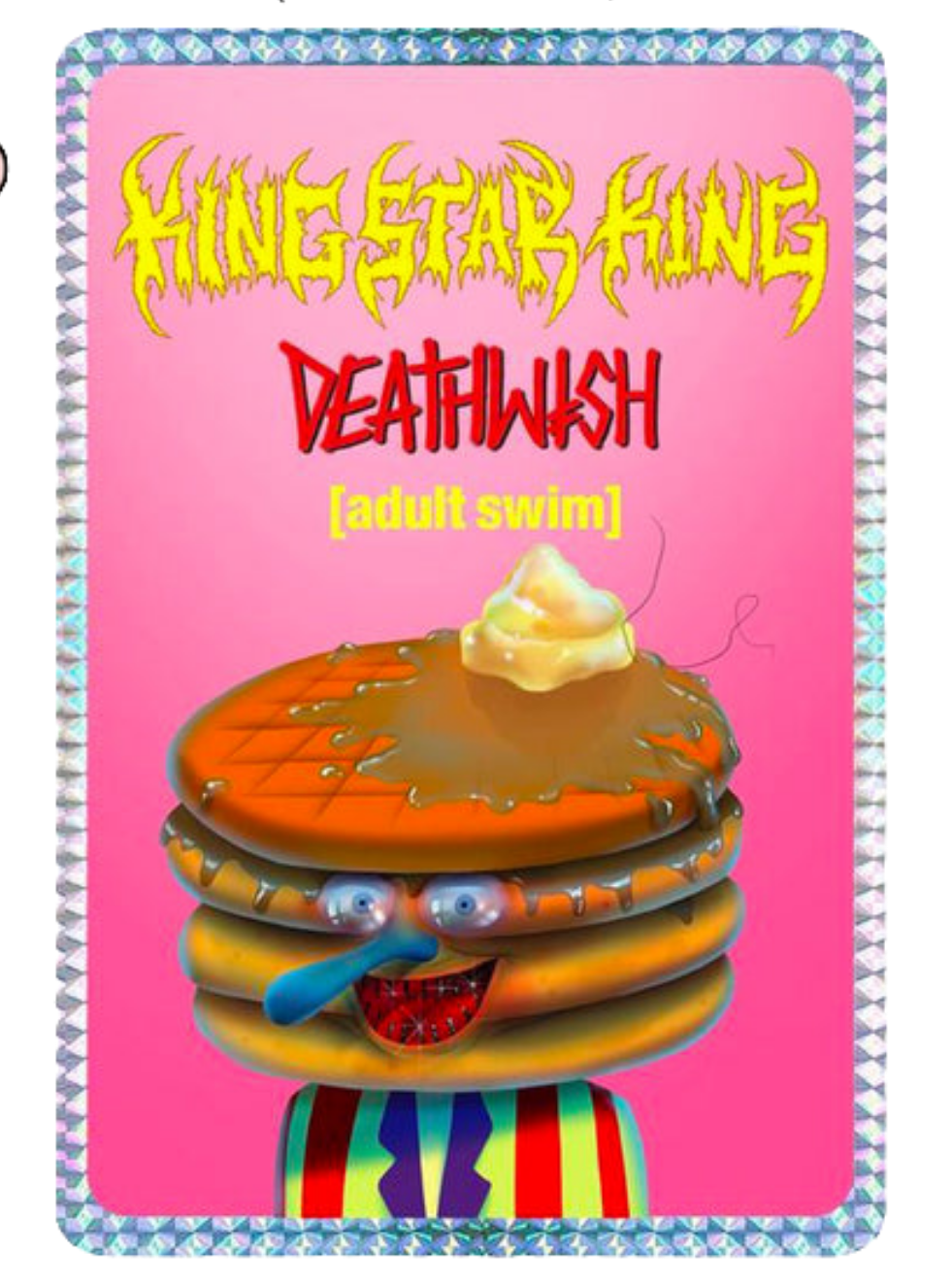 Deathwish - King Star Sticker