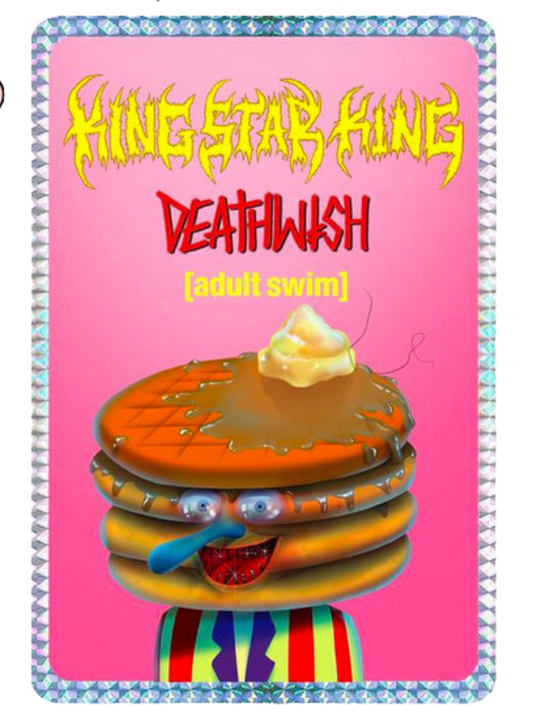 Deathwish - King Star Sticker