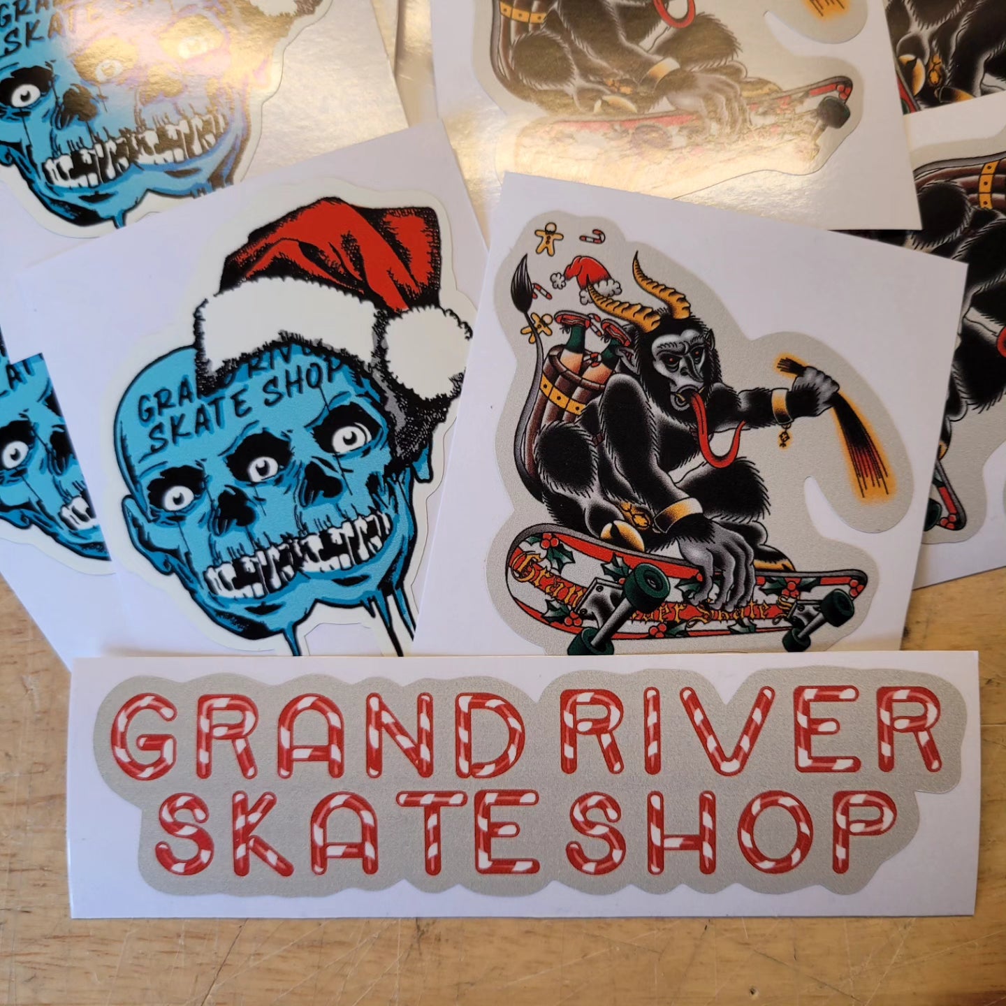 Grand River - Christmas 2023 Sticker Pack