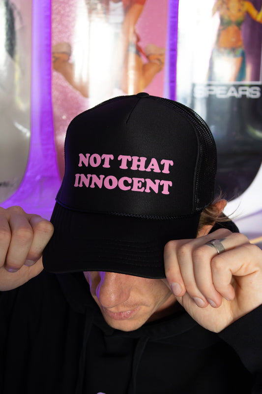 Welcome x Britney - Innocent Puff-Print Trucker Hat