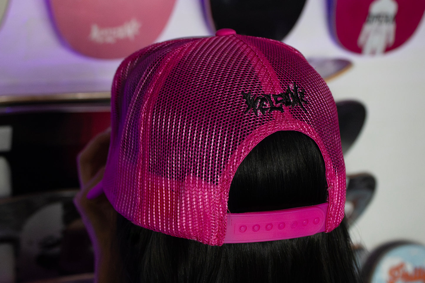 Welcome x Britney - Innocent Puff-Print Trucker Hat