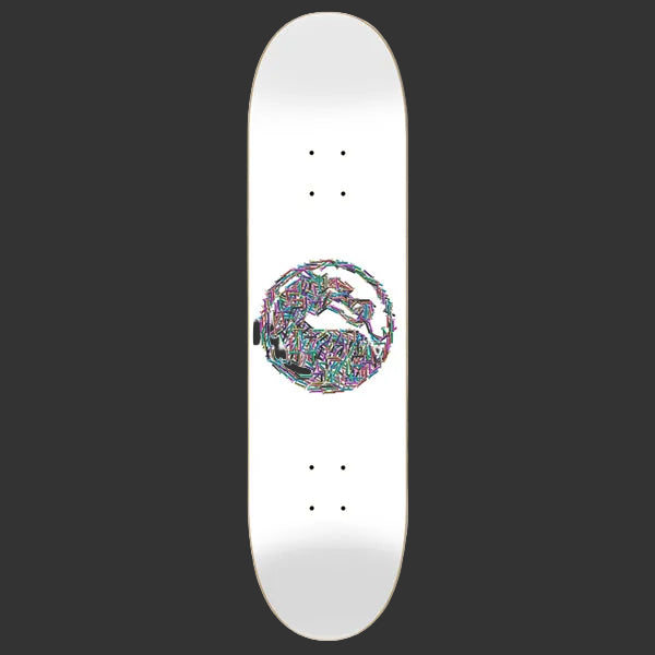 Philly's - Phatality White Logo 8.25" Deck