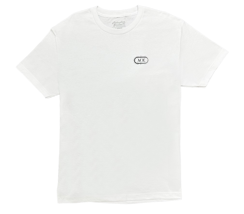 Mehrathon x Ace x Big O - Blueprint T-Shirt (White)