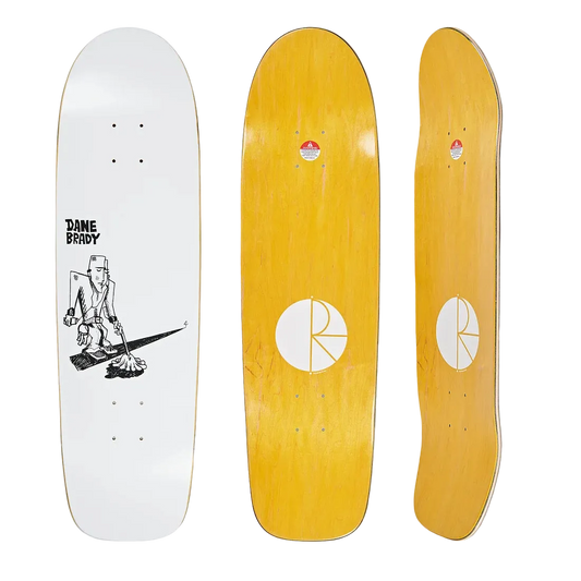 Polar Skate Co. - Dane Brady Mopping Surf Jr 8.75" Shaped Deck