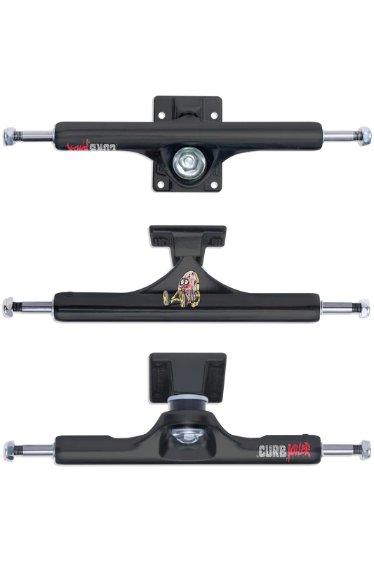 Slappy x Heroin - Curb Killer Pro ST1 Inverted 10.0" Trucks