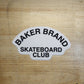 Baker - Club Stickers