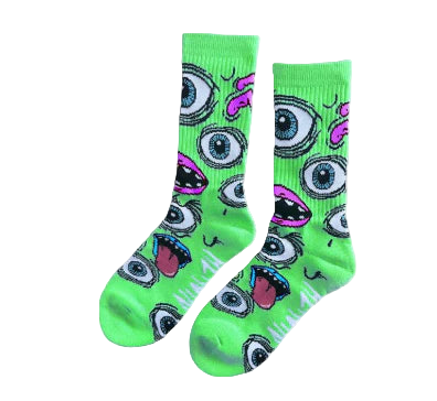 Heroin - Mutant Green Socks
