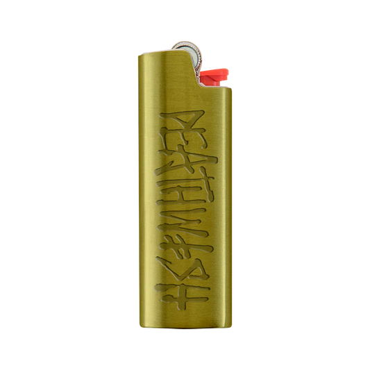 Deathwish - Stay Lit Gold Lighter Holder